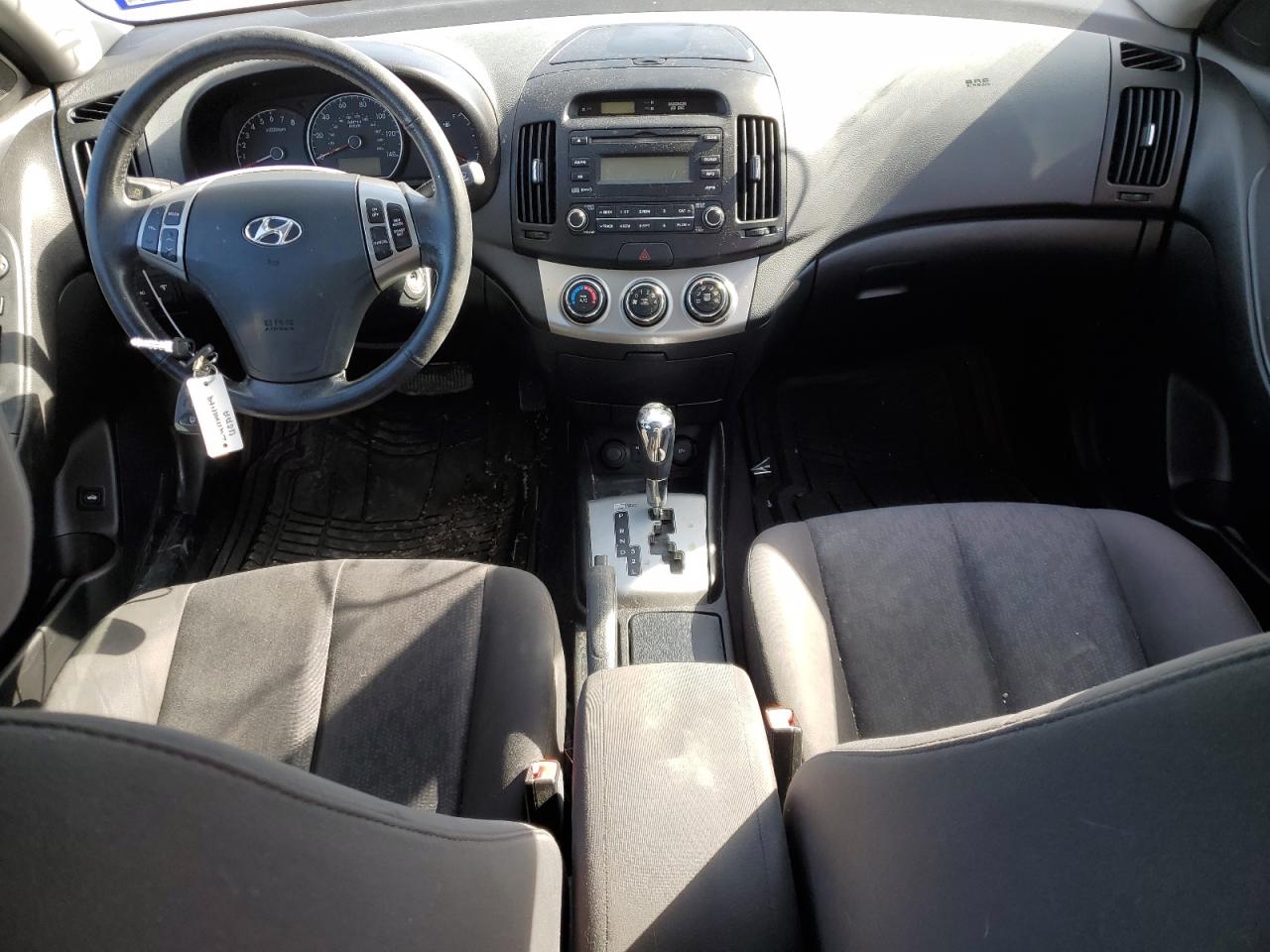 KMHDU4AD0AU178818 2010 Hyundai Elantra Blue