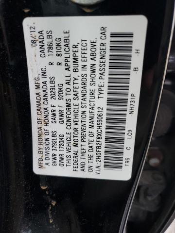 2012 Honda Civic - Image 12