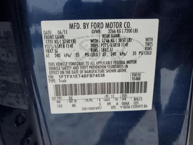 VIN 3FADP4BJ6DM225428 2013 Ford Fiesta, SE no.12