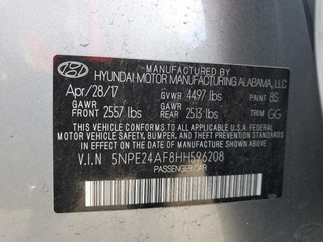 5npe24af8hh596208 - 2017 Hyundai Sonata Se - #37344044