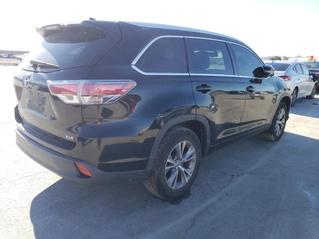 VIN 5TDKKRFH7ES036924 2014 Toyota Highlander, Xle no.3