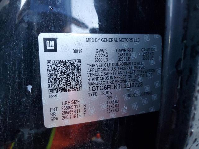 2020 GMC CANYON ALL 1GTG6FEN3L1110723