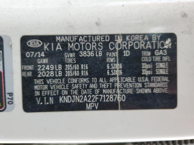 VIN 3GPKHWRM8RS515889 2015 KIA SOUL no.12