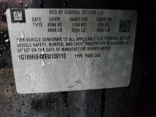 VIN 1G1RH6E4XEU139110 2014 Chevrolet Volt no.12