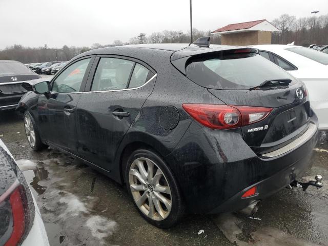 MAZDA 3 GRAND TO 2015 black hatchbac gas JM1BM1M30F1241597 photo #3