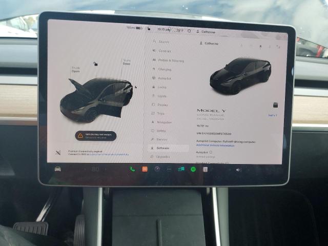 5YJYGDEE0MF076500 | 2021 TESLA MODEL Y