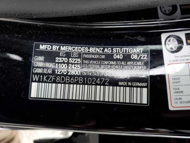 W1KZF8DB6PB102472 2023 MERCEDES-BENZ E-CLASS, photo no. 13