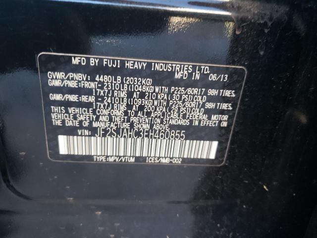 JF2SJAHC3EH460855 | 2014 SUBARU FORESTER 2