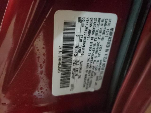 2017 NISSAN ROGUE SPT JN1BJ1CR8HW141853