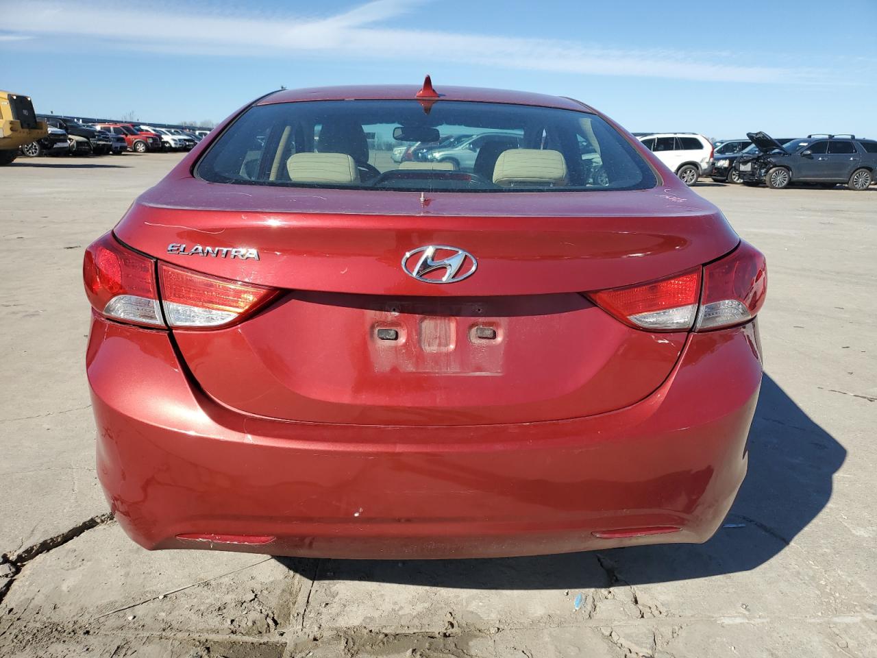 KMHDH4AE0CU391302 2012 Hyundai Elantra Gls