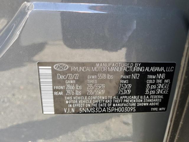 2023 HYUNDAI SANTA FE S - 5NMS3DA15PH003095