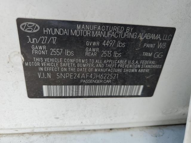 2018 HYUNDAI SONATA SE 5NPE24AF4JH622521