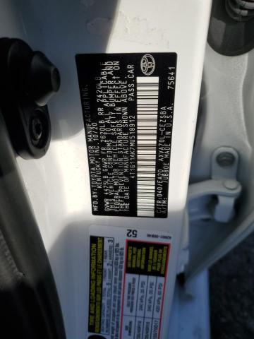 4T1G11AK7MU518912 | 2021 TOYOTA CAMRY SE