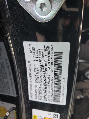 1HGCV2F52JA040087 | 2018 HONDA ACCORD EXL