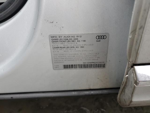 VIN WA1CFAFPXDA016335 2013 Audi Q5, Premium no.13