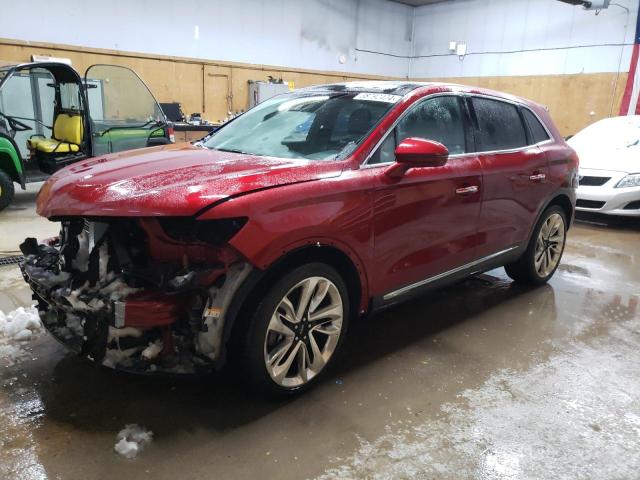 Lot #2457337053 2016 LINCOLN MKX RESERV salvage car