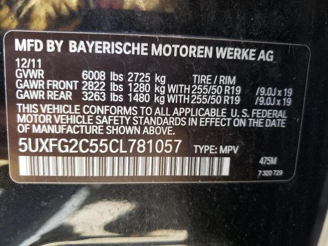 5UXFG2C55CL781057 2012 BMW X6 - Image 13