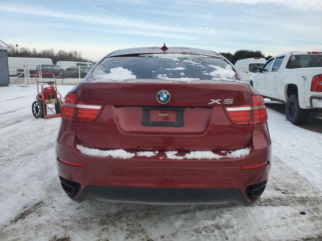Паркетники BMW X6 2014 Бордовый