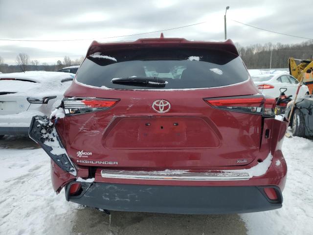 VIN 5TDHZRAH3LS506991 2020 Toyota Highlander, Xle no.6