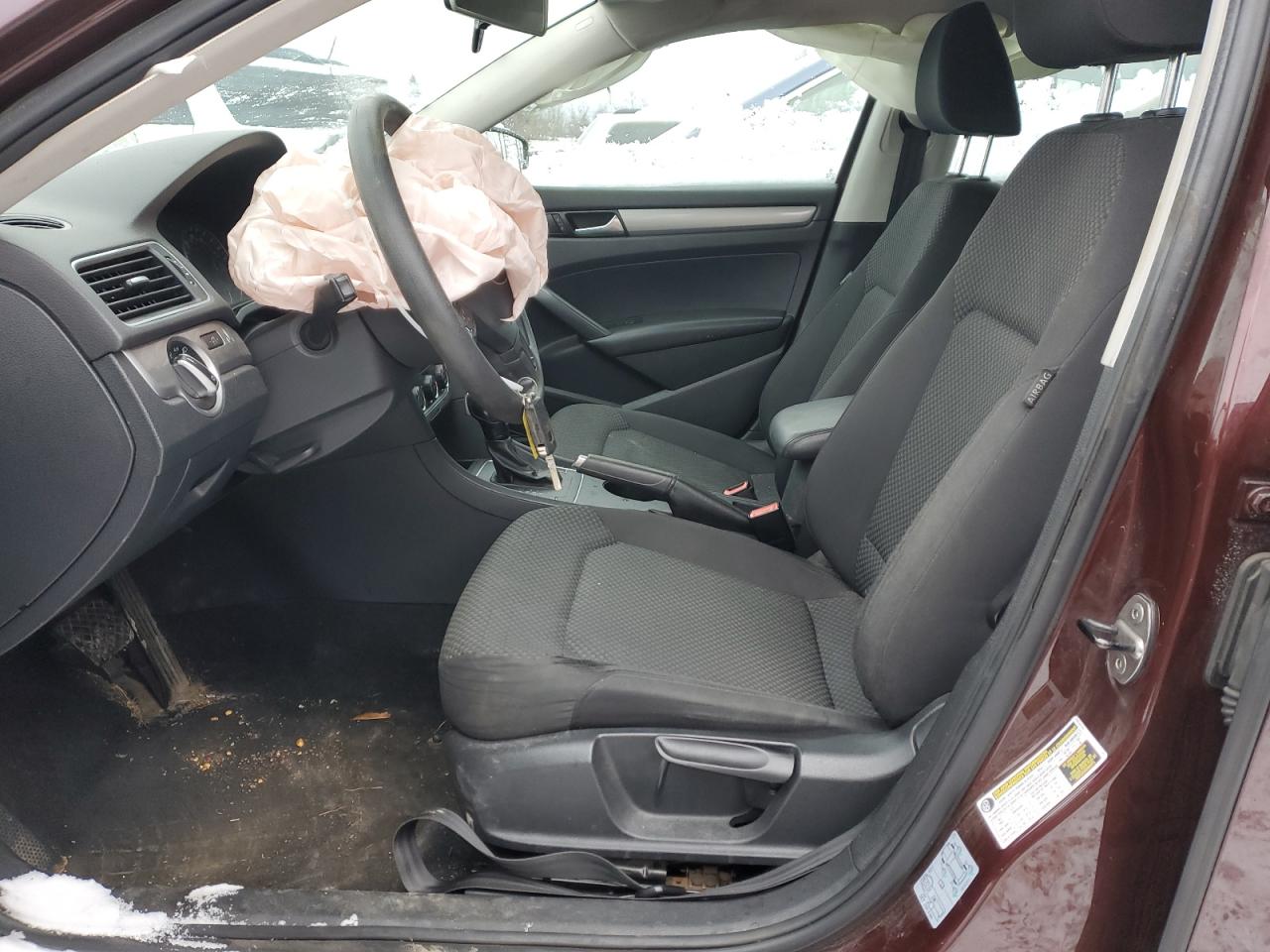 1vwap7a33dc130633 1VWAP7A33DC130633 2013 Volkswagen Passat S
