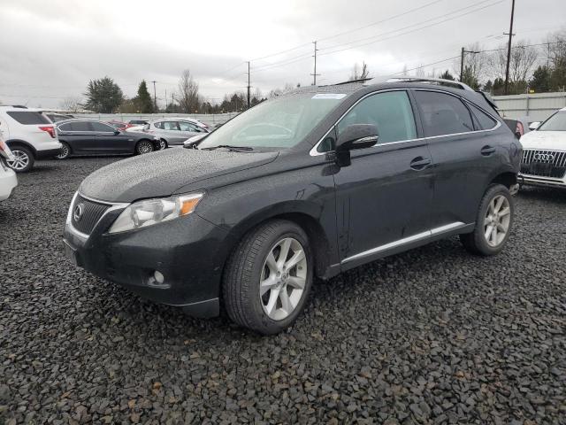 LEXUS RX 350 2012 black  gas 2T2BK1BA8CC121119 photo #1