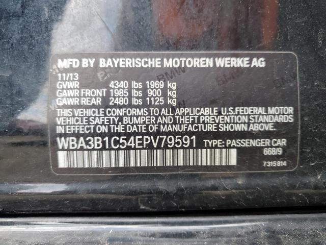 WBA3B1C54EPV79591 | 2014 BMW 320 i