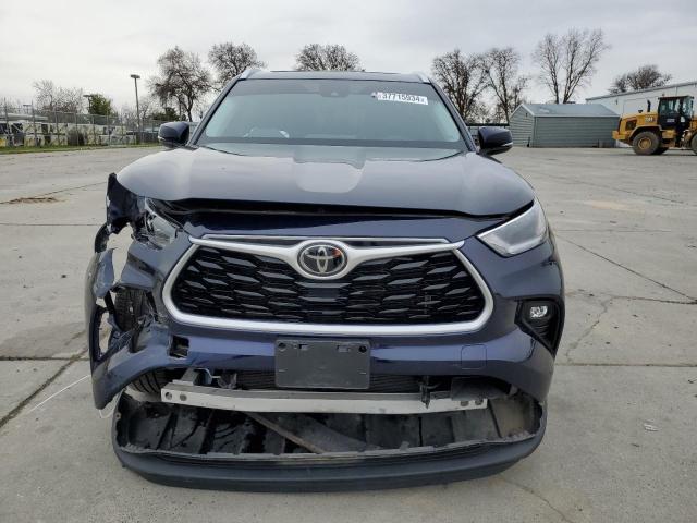 VIN 5TDHZRBH8MS553370 2021 Toyota Highlander, Xle no.5