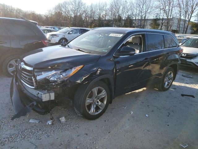 VIN 5TDDKRFH0FS152489 2015 Toyota Highlander, Limited no.1