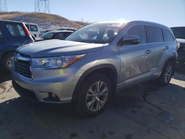 VIN 5TDJKRFH2FS086398 2015 Toyota Highlander, Xle no.1