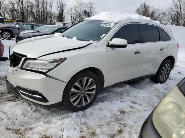 2014 ACURA MDX TECHNOLOGY for Sale | MD - BALTIMORE EAST | Tue. Feb 06 ...