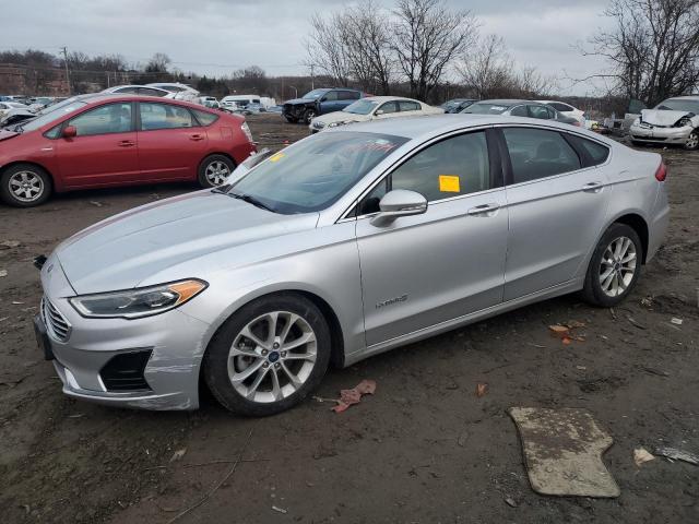 Lot #2441130480 2019 FORD FUSION SEL salvage car