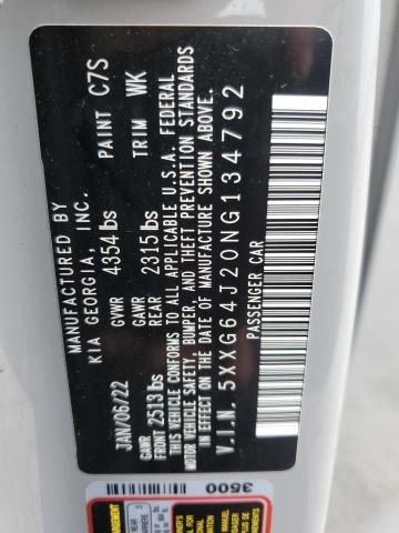 2022 KIA K5 GT LINE 5XXG64J20NG134792