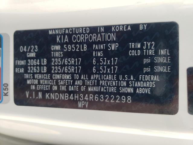 2024 KIA CARNIVAL L - KNDNB4H34R6322298