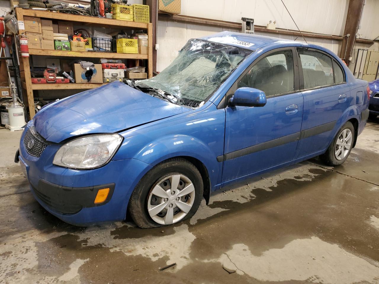 KNADE123286350445 2008 Kia Rio Base