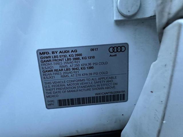 WA1C4AFY9J2058791 2018 AUDI SQ5 - Image 10