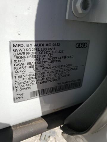 VIN WA1VXBF74PD021982 2023 Audi Q7, Prestige no.13