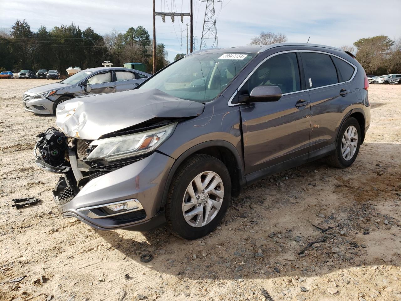 2HKRM3H75FH521869 2015 Honda Cr-V Exl