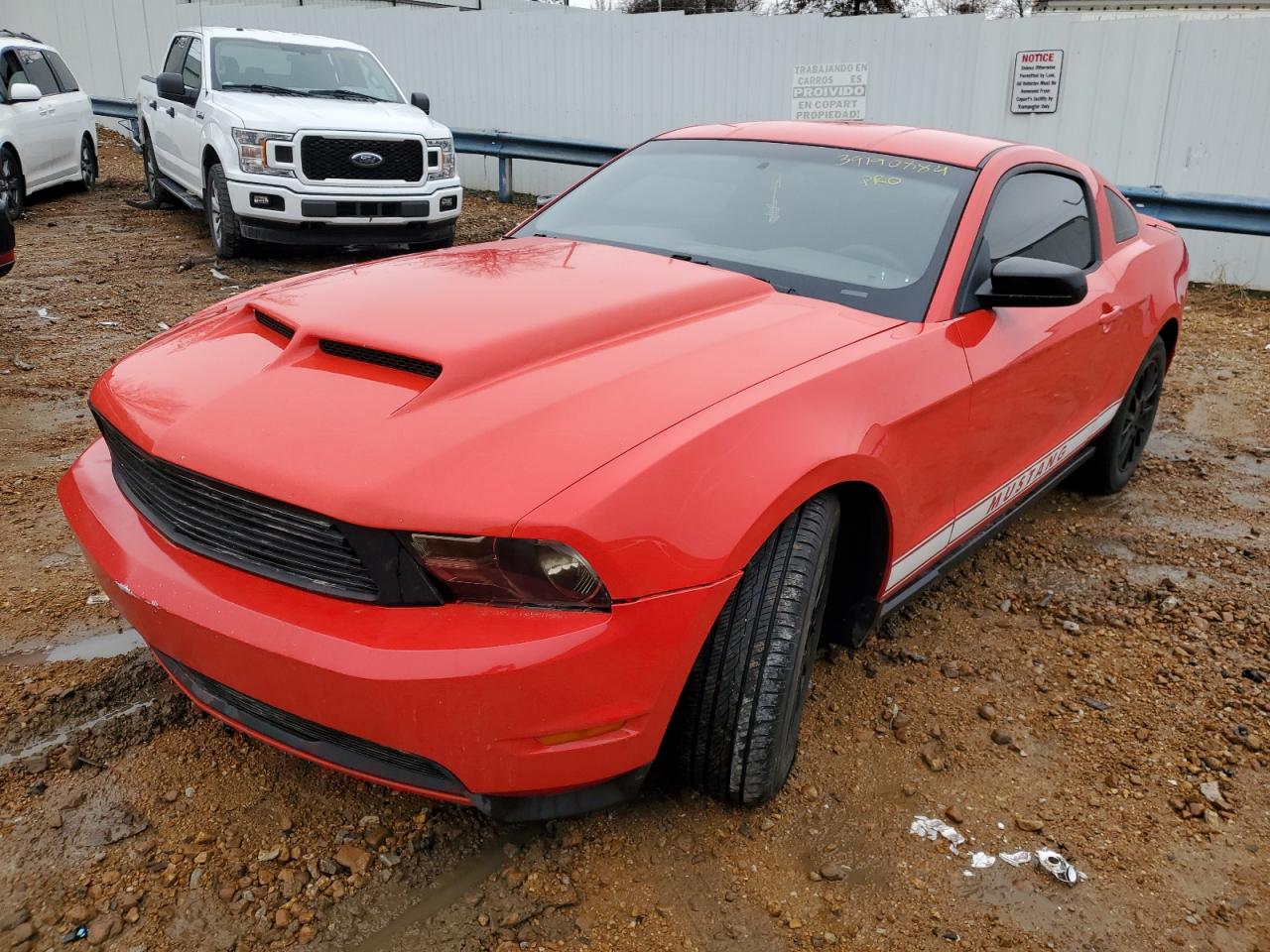 1ZVBP8AM4C5222128 2012 Ford Mustang