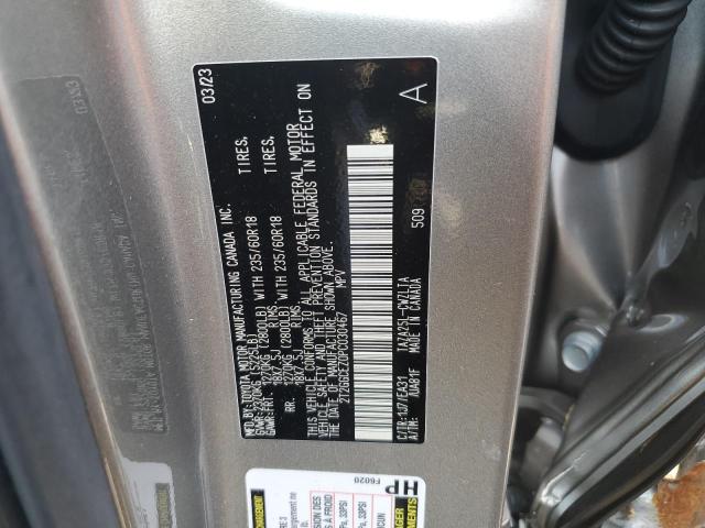 2023 LEXUS NX 350 2T2GGCEZ0PC030467
