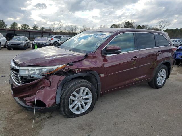 2015 Toyota Highlander LE