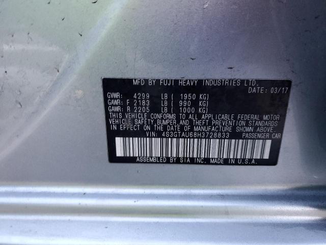 2017 SUBARU IMPREZA LI - 4S3GTAU68H3728833