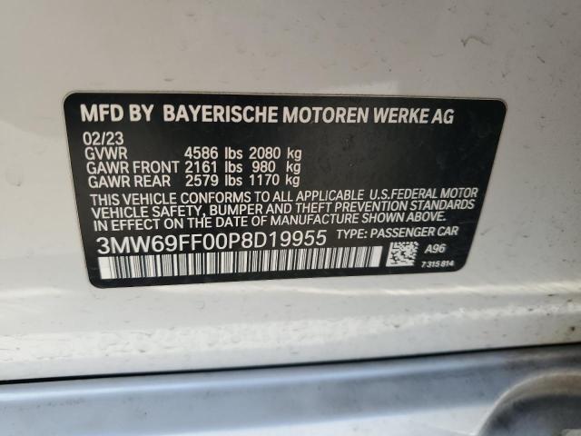 3MW69FF00P8D19955 | 2023 BMW 330I