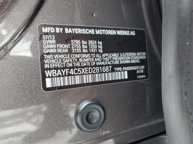 VIN WBAYF4C5XED281687 2014 BMW 7 Series, 740 Lxi no.12