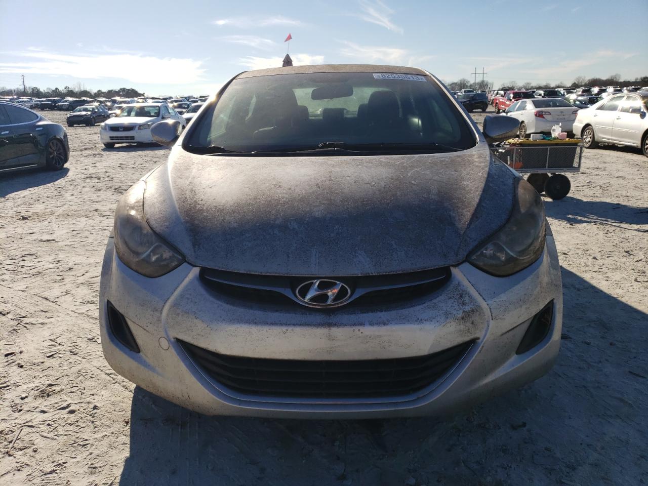 KMHDH4AE6DU002664 2013 Hyundai Elantra Gls