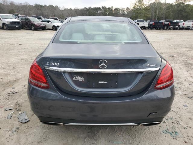 55SWF4KB7FU064981 | 2015 MERCEDES-BENZ C 300 4MAT