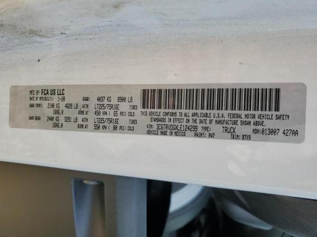 2020 RAM PROMASTER - 3C6TRVDGXLE124299