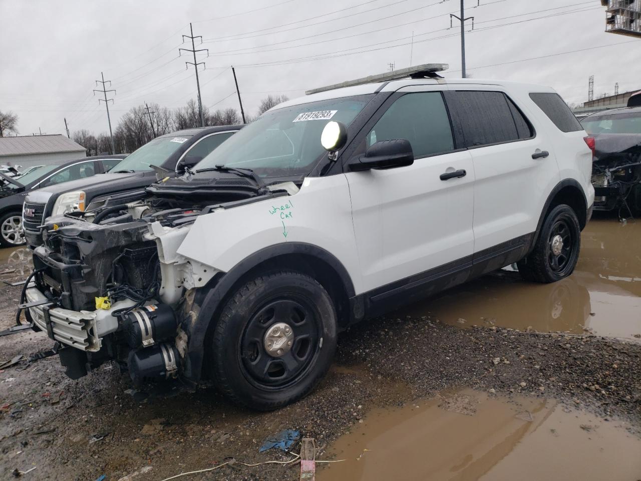 2016 Ford Explorer Police Interceptor vin: 1FM5K8AR8GGA28279