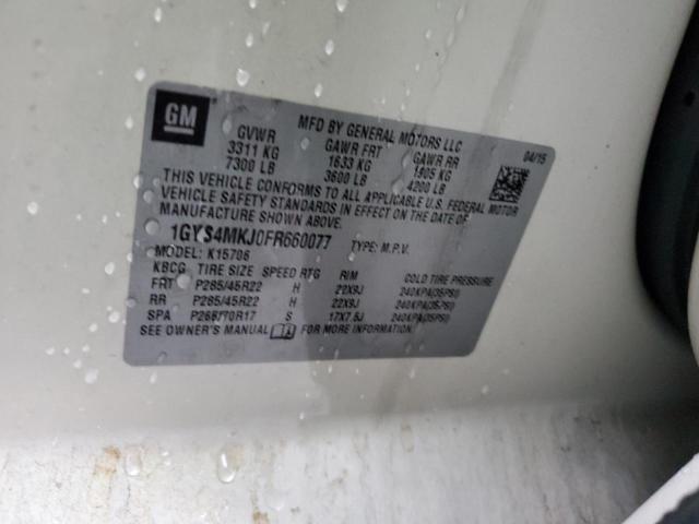 2015 CADILLAC ESCALADE L - 1GYS4MKJ0FR660077