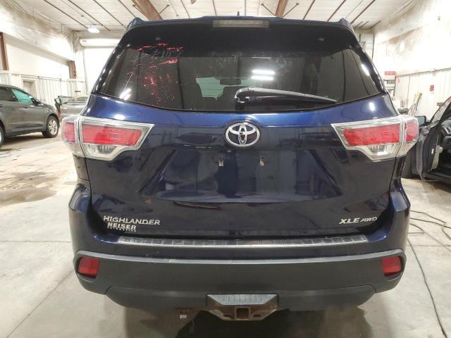 VIN 5TDJKRFH5FS168531 2015 Toyota Highlander, Xle no.6