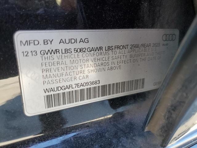 Седани AUDI S4/RS4 2014 Чорний